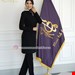مانتو شلوار اداری بزیاغ مدل دیانا کد 3051 رنگ مشکی